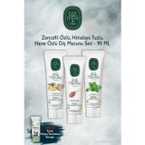 Eyüp Sabri Tuncer 3 Adet 90 ml Eyüp Sabri Tuncer Zencefil, Himalaya, Nane Diş Macunu, Rosie