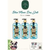 Eyüp Sabri Tuncer 3 Adet Duş Jeli 750 ml Blue Moon 60'lı Doğal Pamuk ROSIE