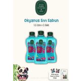 Eyüp Sabri Tuncer 3'lü Doğal Zeytinyağlı Sıvı Sabun Okyanus 1.5 lt ve ROSIE Pamuk