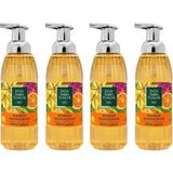 Eyüp Sabri Tuncer 4x500 ml Zeytinyağlı Bodrum Mandalinası Köpük Sabun