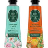 Eyüp Sabri Tuncer 50 ml Manolya Çiçeği + 50 ml Bodrum Mandalinası El Vücut Kremi