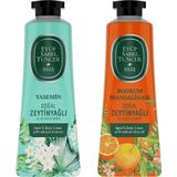 Eyüp Sabri Tuncer 50 ml Yasemin + 50 ml Bodrum Mandalinası El Vücut Kremi