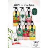Eyüp Sabri Tuncer 500 Ml 6'lı Sıvı Sabun Karma Paket ve ROSİE Hediyeli