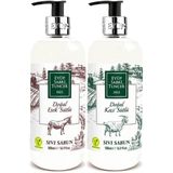 Eyüp Sabri Tuncer 500 ml Keçi Sütlü + 500 ml Eşek Sütlü Sıvı Sabun