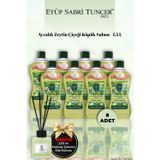 Eyüp Sabri Tuncer 8 Adet Ayvalık Zeytin Çiçeği Köpük Sabun 1,5 L Yeşilçay Koku Hediye