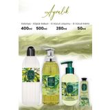Eyüp Sabri Tuncer Ayvalık Zeytin Vücut Losyonu 280 ml Kolonya 400 ml Krem 50 ml ve 500 ml Köpük Sabun