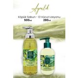 Eyüp Sabri Tuncer Ayvalık Zeytin Vücut Losyonu 280 ml ve 500 ml Köpük Sabun
