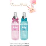 Eyüp Sabri Tuncer Bebek Kolonyası 2'li Set Pink ve Blue 150 ml