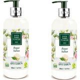 Eyüp Sabri Tuncer Beyaz Sabun Sıvı Sabun 500 ml x 2 Doğal Zeytinyağlı Özellikleriyle