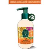 Eyüp Sabri Tuncer Bodrum Mandalinası 3x280 ml El ve Vücut Losyonu