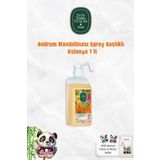 Eyüp Sabri Tuncer Bodrum Mandalinası Sprey Başlıklı Kolonya 1 lt ve ROSIE