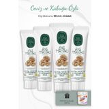 Eyüp Sabri Tuncer Ceviz ve Kabuğu Özlü 4x90 ml Diş Macunu + Pamuk Çubuğu