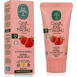 Eyüp Sabri Tuncer Doğal Çilek Özlü 60 ml Çocuk Diş Macunu Açık Pembe Renkli E Vitamini İçerikli