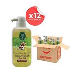 Eyüp Sabri Tuncer Doğal Zeytinyağlı 12x600 ml Duş Jeli