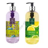 Eyüp Sabri Tuncer Doğal Zeytinyağlı 500 ml 2'li Paket Alaçatı Lavantası - Çeşme Limonu Sıvı Sabun