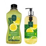 Eyüp Sabri Tuncer Doğal Zeytinyağlı Çeşme Limonu 1.5 lt + 500 ml Sıvı Sabun