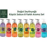 Eyüp Sabri Tuncer Doğal Zeytinyağlı Köpük Sabun 8 Aroma Seti 500 ml x 8 Ekonomik