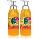 Eyüp Sabri Tuncer Doğal Zeytinyağlı Köpük Sabun Bodrum Mandalinası (500 ml) (2 paketi)
