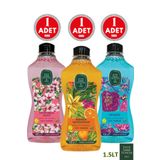 Eyüp Sabri Tuncer Doğal Zeytinyağlı Sıvı Sabun Bodrum Mandalinası+Japon Kiraz+Okyanus 1.5 lt