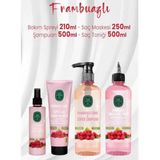 Eyüp Sabri Tuncer Frambuazlı 210 ml Saç Bakım Spreyi + 250 ml Maske + 500 ml Şampuan + 500 ml Tonik