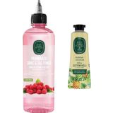 Eyüp Sabri Tuncer Hawai Ananas 50 ml El Vücut Kremi + 500 ml Frambuazlı Sirke Saç Toniği