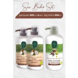 Eyüp Sabri Tuncer Hindistan Cevizi Şampuan 600 ml x 2 Adet ve Saç Kremi