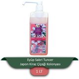 Eyüp Sabri Tuncer Japon Kiraz Çiçeği Kolonyası 1 lt Sprey Başlıklı 80 Derece Ferahlatıcı Koku