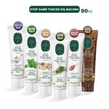 Eyüp Sabri Tuncer Karbonlu + Cevizli + Himalayalı + Kakaolu + Lavantalı + Naneli 6x90 ml Diş Macunu