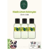 Eyüp Sabri Tuncer Klasik Limon Kolonyası 50 ml 3 Adet ve ROSIE Pamuk 60'lı