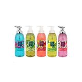 Eyüp Sabri Tuncer Köpük Sabun Okyanus, Amber, Ayvalık Zeytin Çiçeği, Japon Kiraz Çiçeği ve Çeşme Limonu 500 ML (5 Adet)