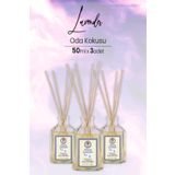 Eyüp Sabri Tuncer Lavender Çubuklu Oda Kokusu 50 ml x 3 Adet