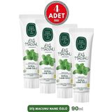 Eyüp Sabri Tuncer Nane Özlü 4x90 ml Diş Macunu