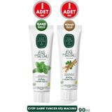 Eyüp Sabri Tuncer Nane Özlü 90 ml Diş Macunu + Misvak Özlü 90 ml Diş Macunu
