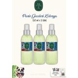 Eyüp Sabri Tuncer Paris Gecesi Kolonya 3 Adet Sprey 150 ml ve ROSIE Pamuk 60'lı