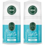 Eyüp Sabri Tuncer Roll On Deodorant-Fresh (Kadın) 75 ml (2 paketi)