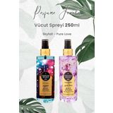 Eyüp Sabri Tuncer Vücut Spreyi Skyfall 250 ml ve Pure Love 250 ml