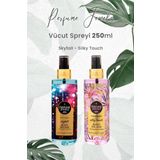 Eyüp Sabri Tuncer Vücut Spreyi Skyfall 250 ml ve Silky Touch 250 ml