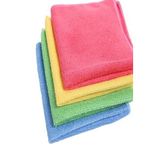 Eyüpoğlu, (4 ADET) Mikrofiber Çok Renkli Cam Bezi Ve Araba Yıkama Kurutma Temizlik Bezi (30X30), 6876890