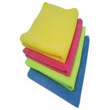 Eyüpoğlu (8 ADET) Mikrofiber Çok Renkli Cam Bezi Ve Araba Yıkama Kurutma Temizlik Bezi (30X30)