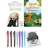 Eyvah Kayboldum! Ormandaki Macera ve Martıya Uçmayı Öğreten Kedi 2'li Set - Kalem