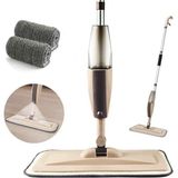 Ez Jet Microfiber Bezli Deterjan Hazneli Sprey Mop Bej +1 Yedek Bez - Krem