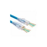 Ez Rj45 Cat6 Açık Uçlu Soket 8p/8c Cat6 Konnektör 100 Adet Jack