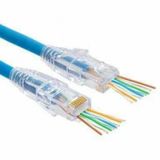 Ez-Rj45 Ez Rj45 Cat6 Açık Uçlu Soket 8P/8C Cat6 Konnektör 100Adet