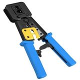 Ez Rj45 RJ11 Cat5 Cat6 Yeni Nesil Delikli Jak Konnektör Çakma Sıkma Pense