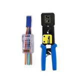 Ez Rj45 Rj11 Rj12 Cat5 Cat6 Yeni Nesil Konnektör Lüx Kolay Sıkma Pensesi 10 Adet Yeni Nesil Jak