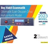 EZANMATİK (5 Vakit Otomatik Ezan Okuyan Cihaz - Hafıza Kartlı)