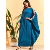 Ezbera Kaftan Elbise - Standart - Acı Yeşil