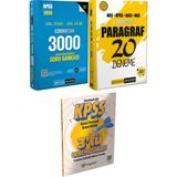 Ezberbozan 3000 Çözümlü Soru - Ags Kpss Ales Dgs Ezberbozan Paragraf 20 Deneme + 3 Deneme Hediye