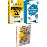 Ezberbozan Paragraf 20 Deneme - 2026 Kpss Ön Lisans Soru Bankası Modüler Set Genel Yetenek Genel Kültür Tamamı Çözümlü (5 Kitap) + 3 Deneme Hediye