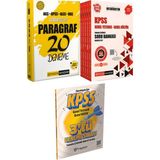 Ezberbozan Paragraf 20 Deneme - 2026 Kpss Ortaöğretim Soru Bankası Modüler Set Genel Yetenek Genel Kültür Tamamı Çözümlü (5 Kitap) + 3 Deneme Hediye